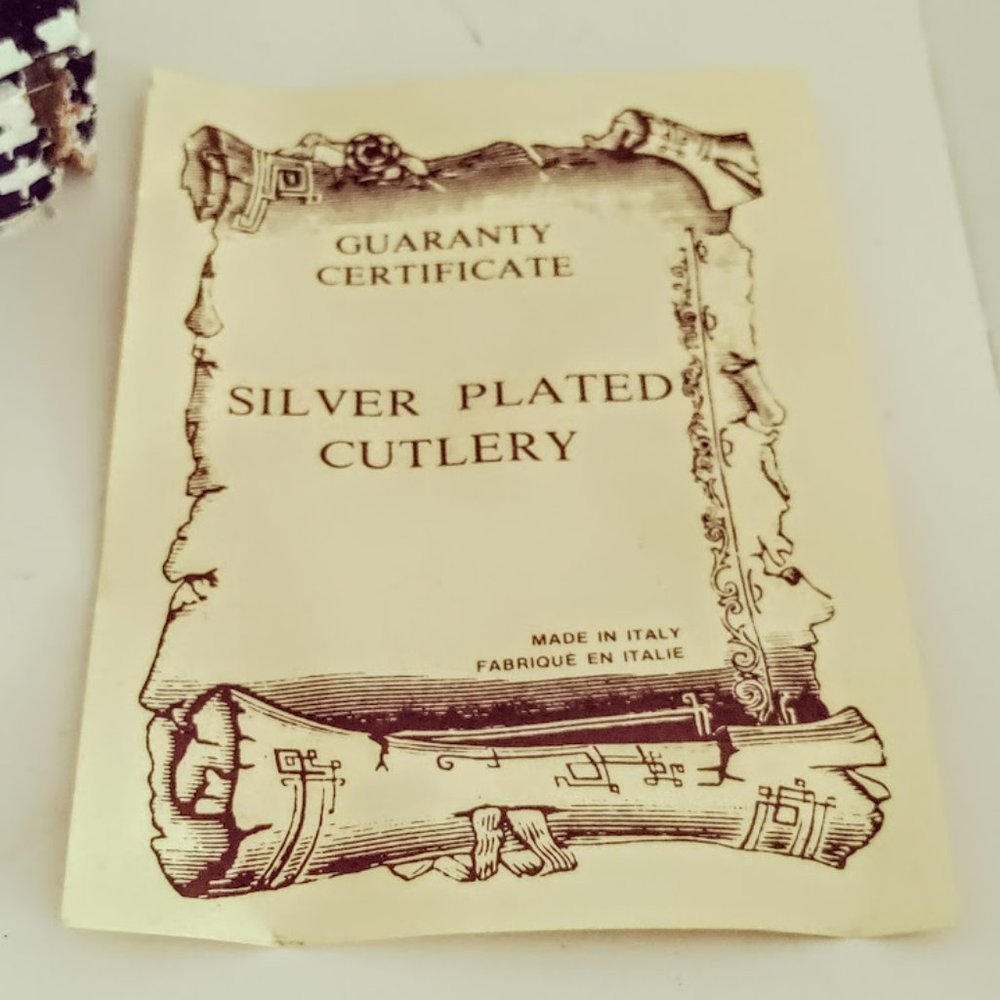 Silver Plated 51 Piece Silverware Set - Picture 10 of 10